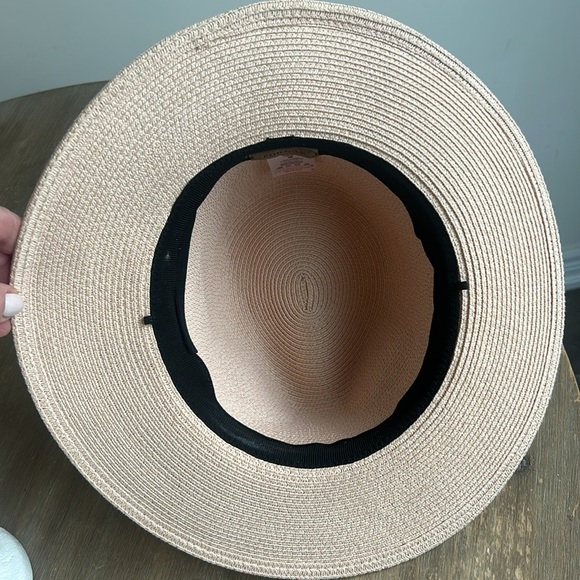 Furtalk Fedora Foldable Packable Straw Beach Sun Hat Women Size L - Picture 4 of 13